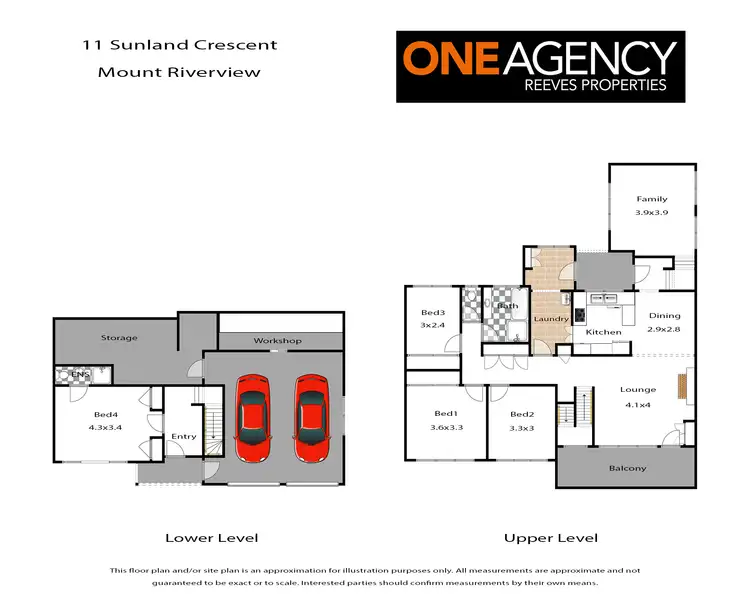 Floorplan of Homely house listing, 11 Sunland Crescent, Mount Riverview NSW 2774