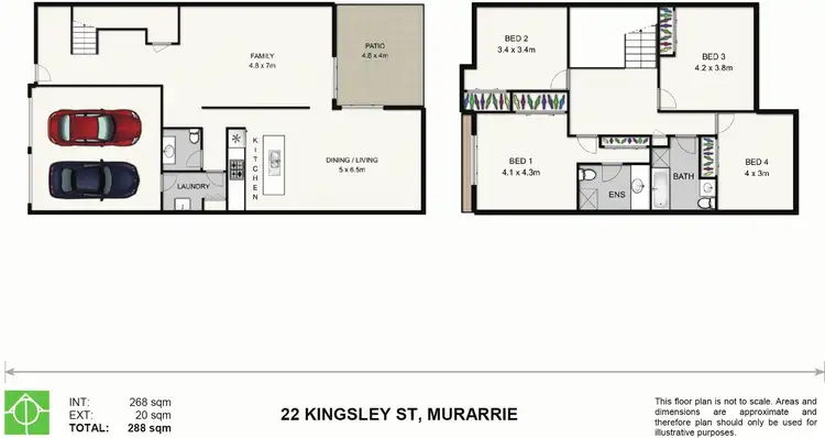 Floorplan of Homely house listing, 22 Kingsley Street, Murarrie QLD 4172