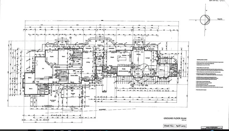 Floorplan of Homely rural property listing, 1415 Glen Road, Darlington WA 6070
