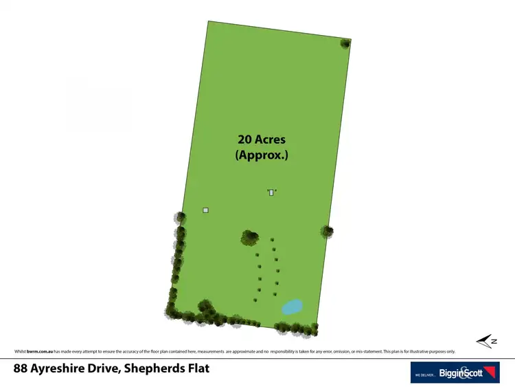 Floorplan of Homely land listing, 88 Ayreshire Drive, Shepherds Flat VIC 3461