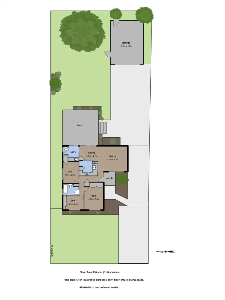 Floorplan of Homely house listing, 15 Deborah Avenue, Boronia VIC 3155