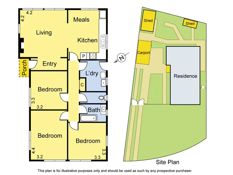 Floorplan of Homely house listing, 14 Delta Road, Greensborough VIC 3088