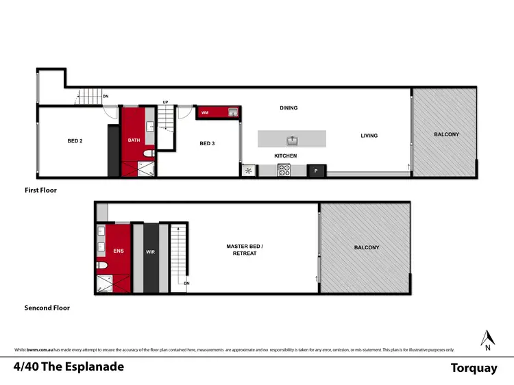 Floorplan of Homely apartment listing, 4/40 The Esplanade, Torquay VIC 3228
