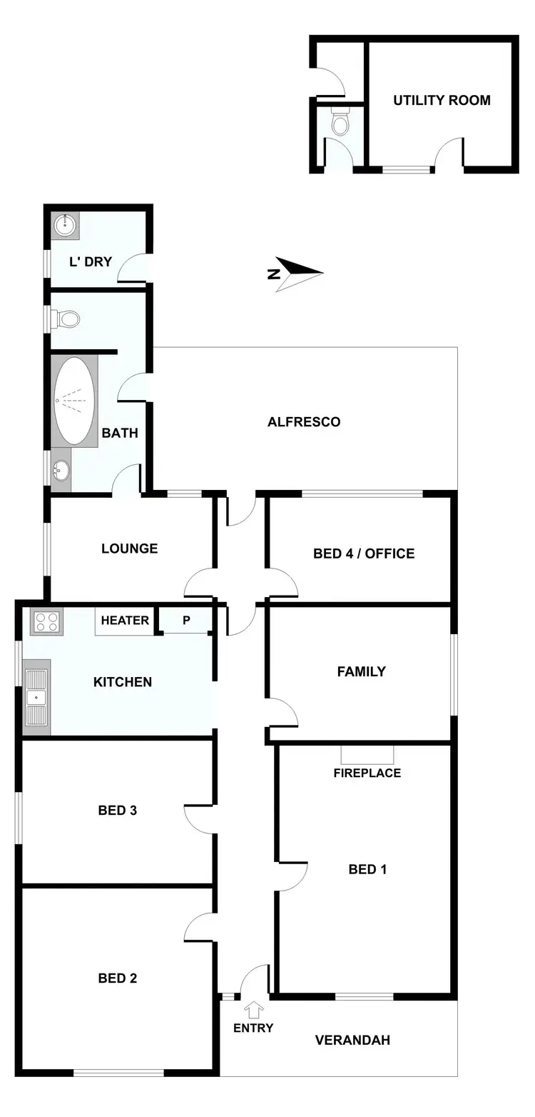Floorplan of Homely house listing, 87 Townshend Road, Subiaco WA 6008