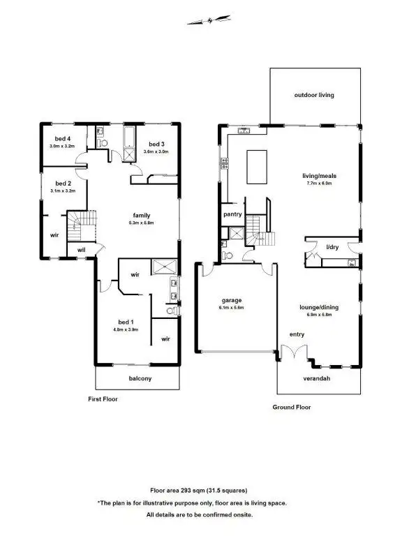 Floorplan of Homely house listing, 25 Nathan Court, Mooroolbark VIC 3138