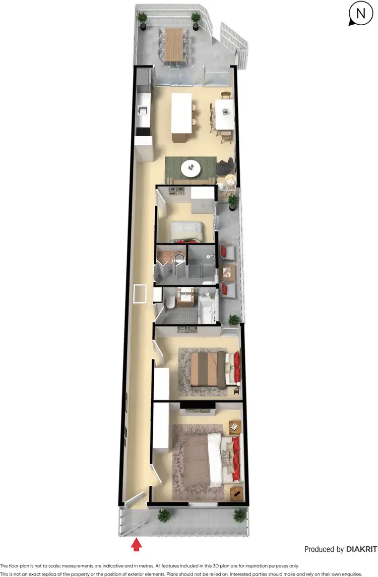 Floorplan of Homely house listing, 58 Ross Street, Port Melbourne VIC 3207