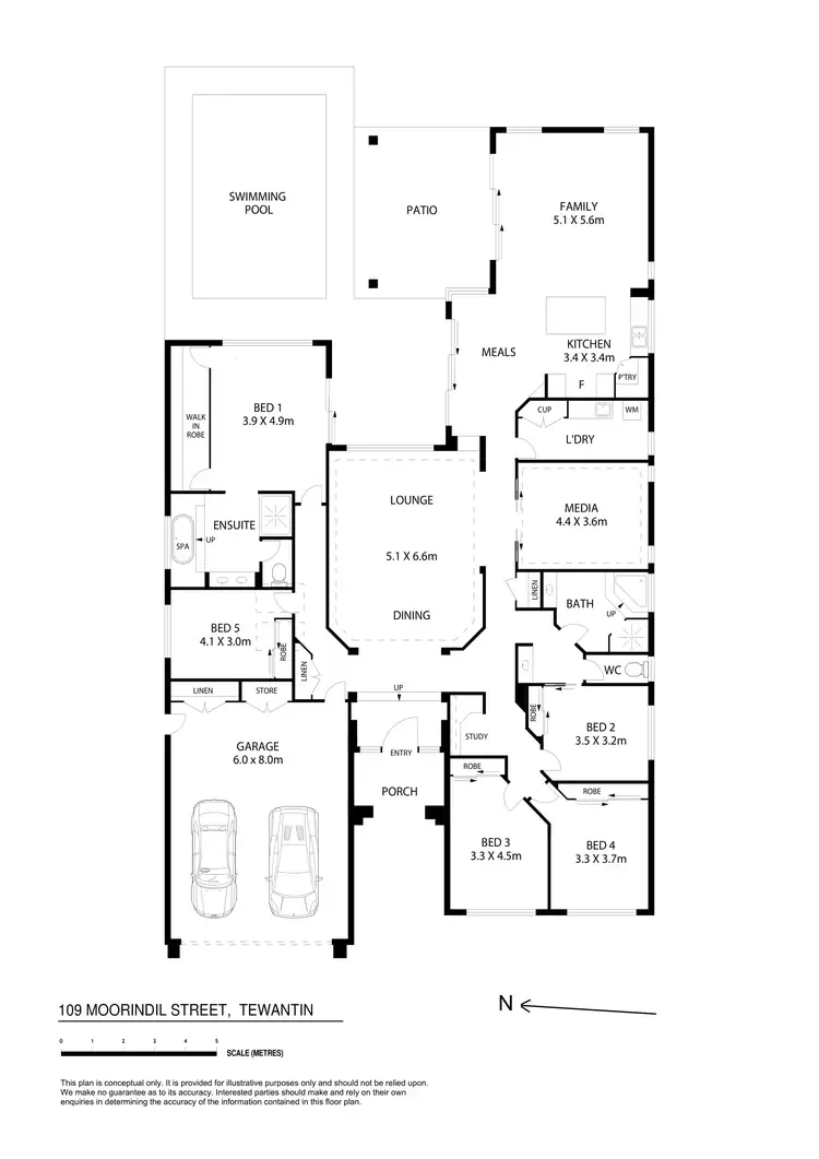 Floorplan of Homely house listing, 109 Moorindil Street, Tewantin QLD 4565