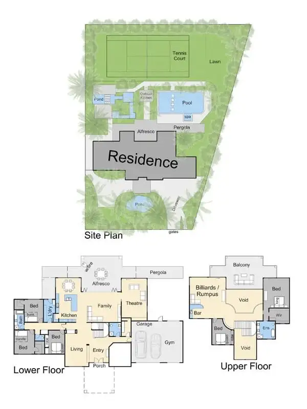 Floorplan of Homely house listing, 47 Old Mornington Road, Mount Eliza VIC 3930
