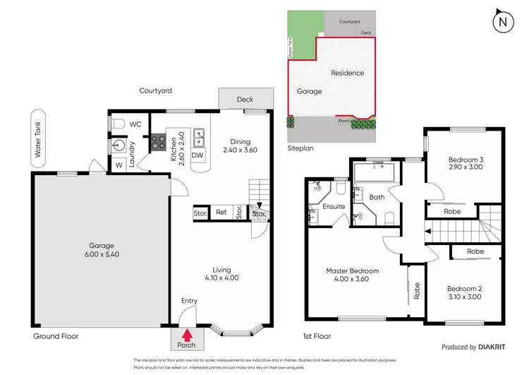 Floorplan of Homely townhouse listing, 13/251 Dromana Parade, Safety Beach VIC 3936