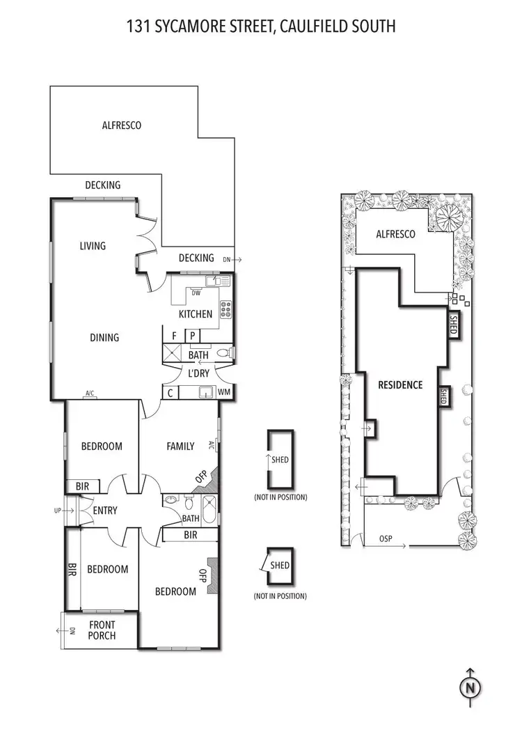 Floorplan of Homely house listing, 131 Sycamore Street, Caulfield South VIC 3162