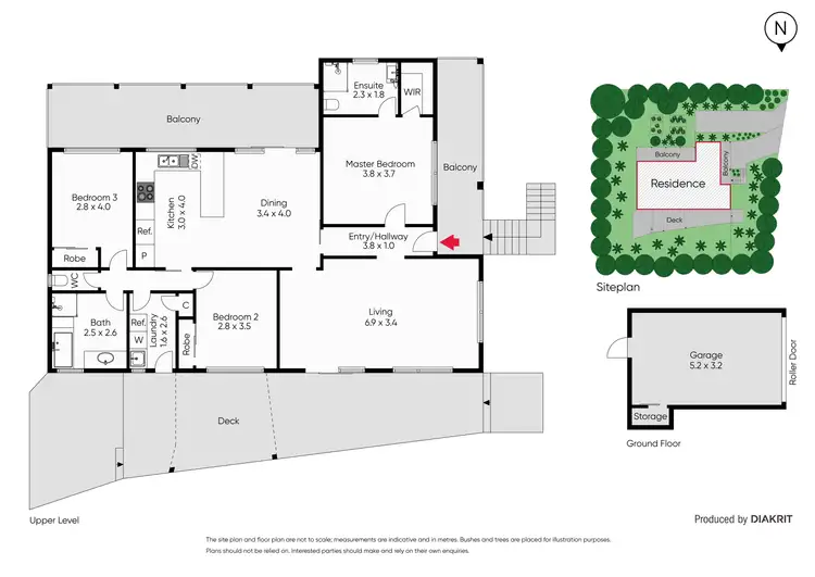 Floorplan of Homely house listing, 5 Lancia Drive, Tootgarook VIC 3941