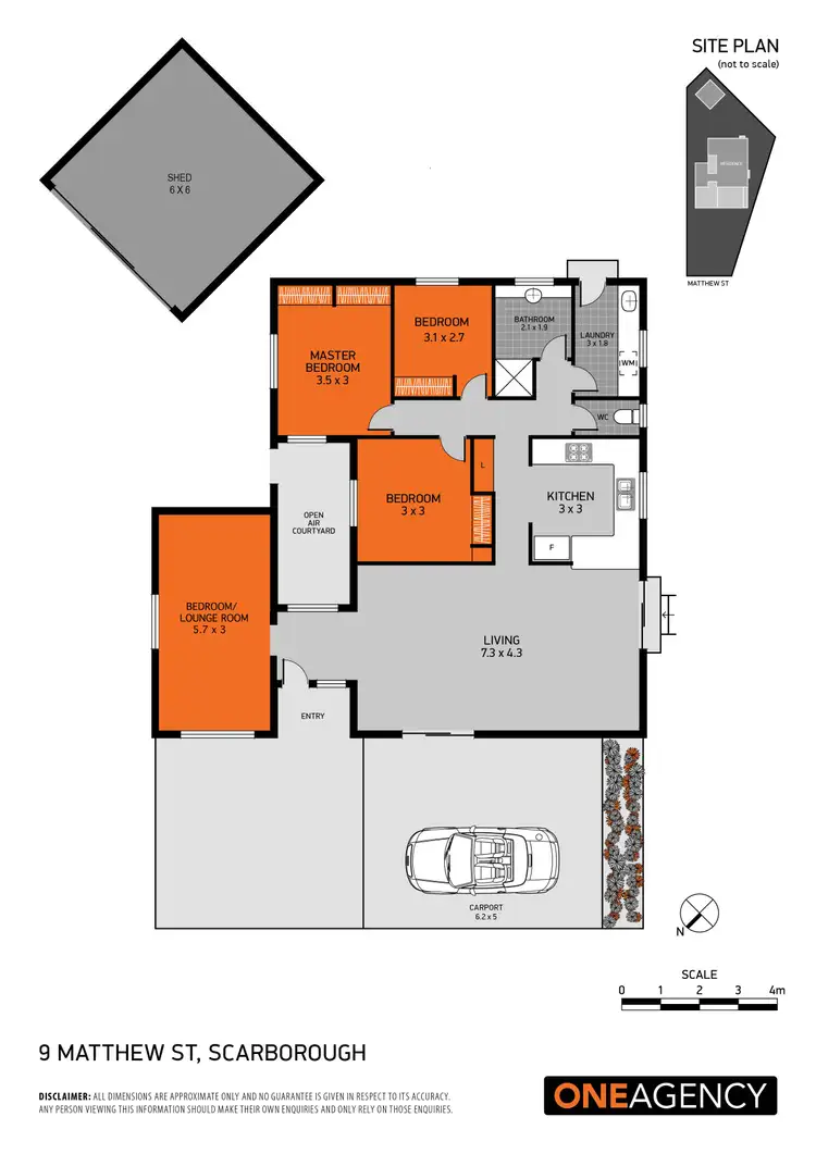 Floorplan of Homely house listing, 9 Matthew Street, Scarborough QLD 4020