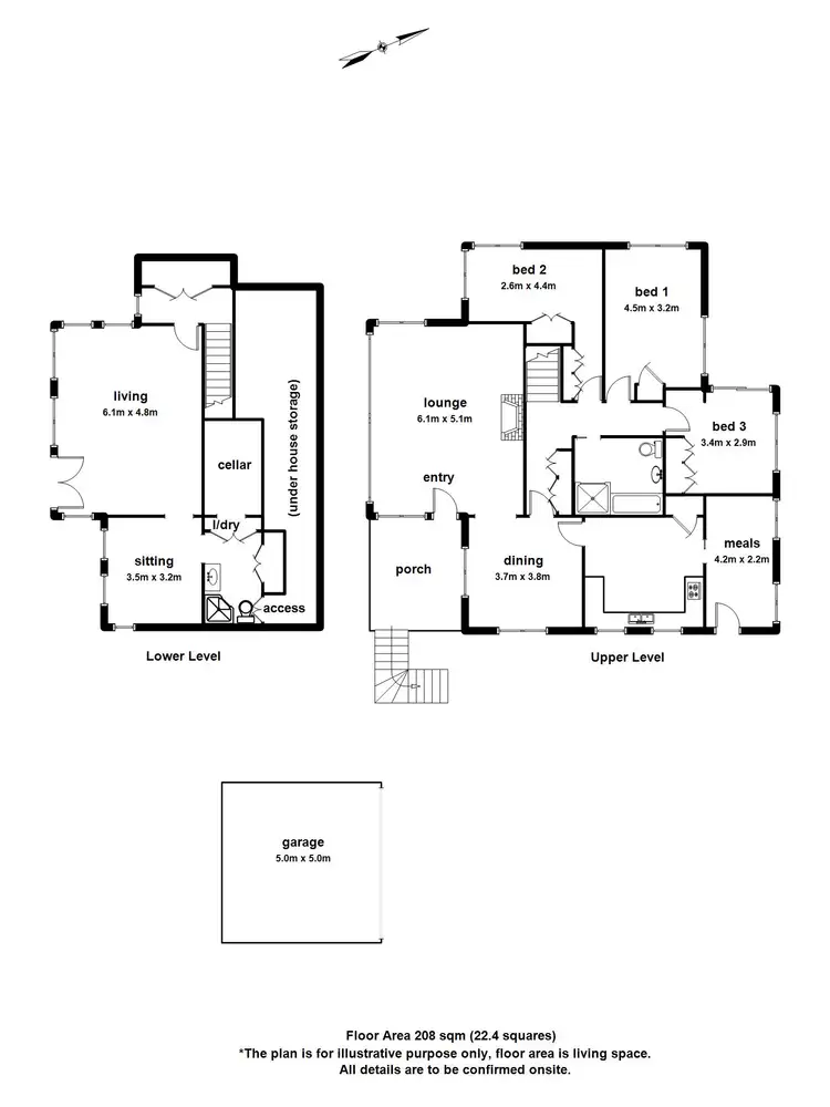 Floorplan of Homely house listing, 141-143 Mount Dandenong Tourist Road, Ferny Creek VIC 3786