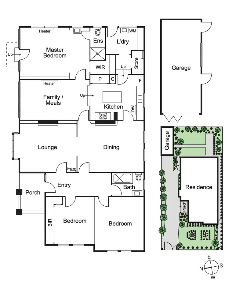 Floorplan of Homely house listing, 11 Hillside Avenue, Caulfield VIC 3162