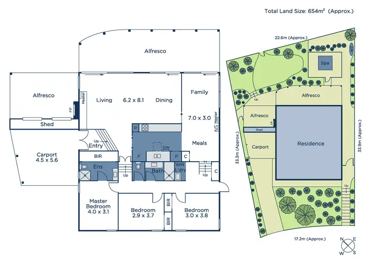 Floorplan of Homely house listing, 15 Nara Road, Mitcham VIC 3132