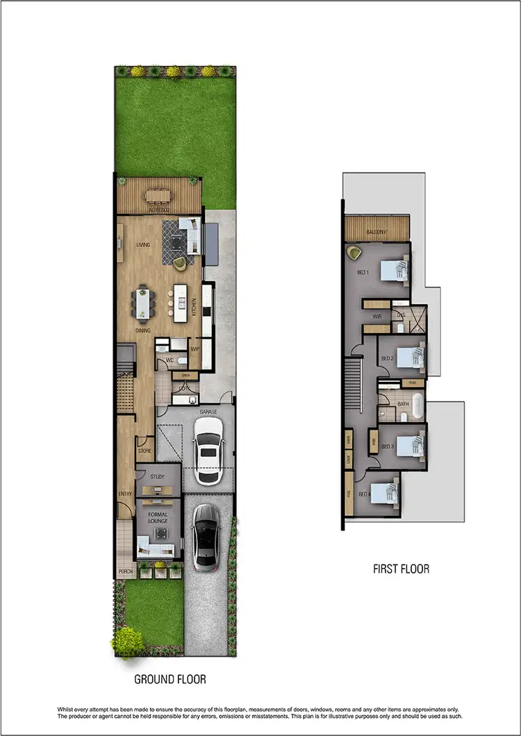 Floorplan of Homely townhouse listing, 8 Jeffrey Avenue, Altona North VIC 3025