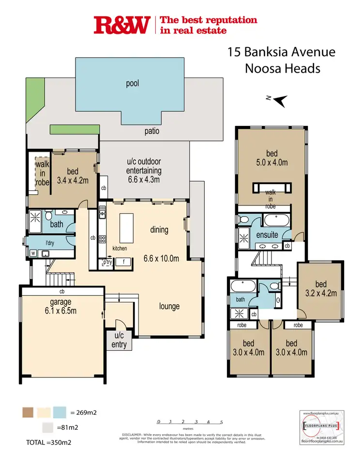 Floorplan of Homely house listing, 15 Banksia Avenue, Noosa Heads QLD 4567