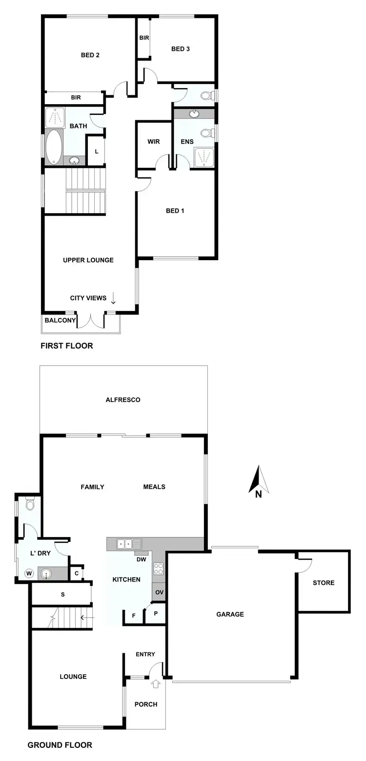 Floorplan of Homely house listing, 2/59 Tuart Street, Yokine WA 6060