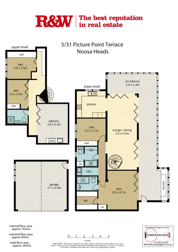 Floorplan of Homely apartment listing, 3/31 Picture Point Crescent, Noosa Heads QLD 4567