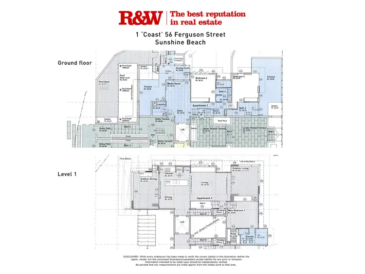 Floorplan of Homely apartment listing, 1/56 'Coast' Ferguson Street, Sunshine Beach QLD 4567