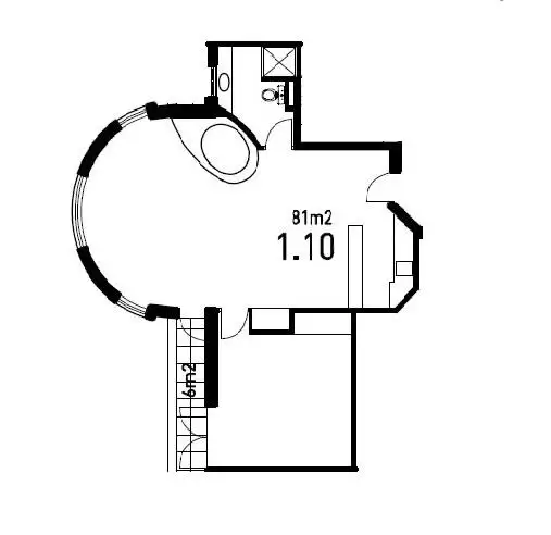 Floorplan of Homely unit listing, 110/325 Nepean Highway, Frankston VIC 3199