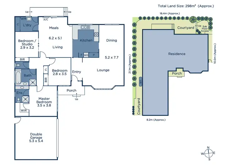 Floorplan of Homely unit listing, 2/27 Stanley Grove, Blackburn VIC 3130