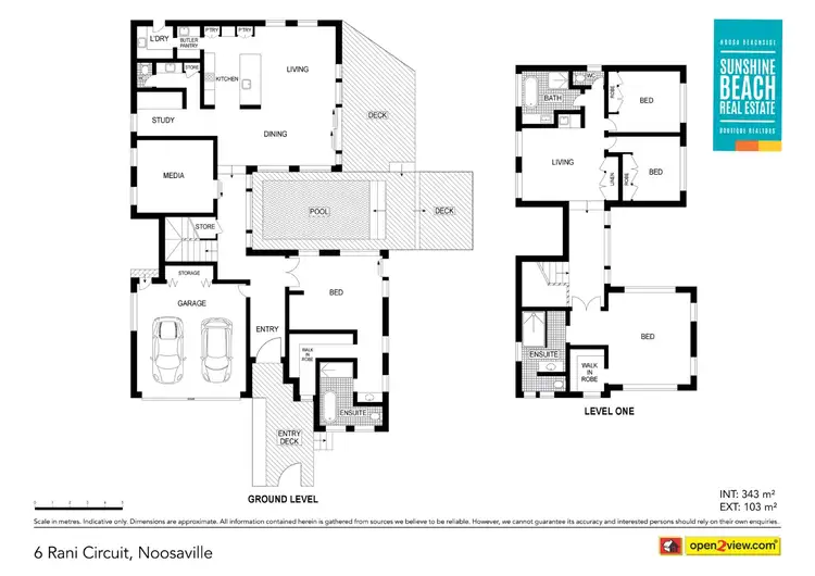 Floorplan of Homely house listing, 6 Rani Circuit, Noosaville QLD 4566