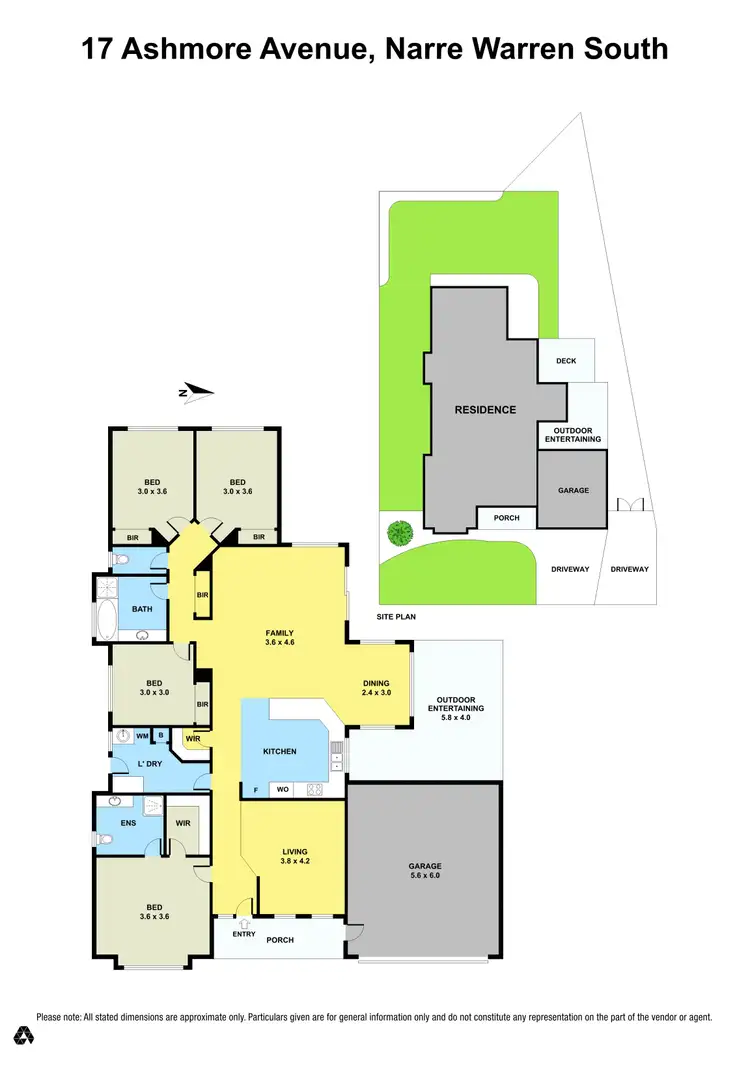 Floorplan of Homely house listing, 17 Ashmore Avenue, Narre Warren South VIC 3805