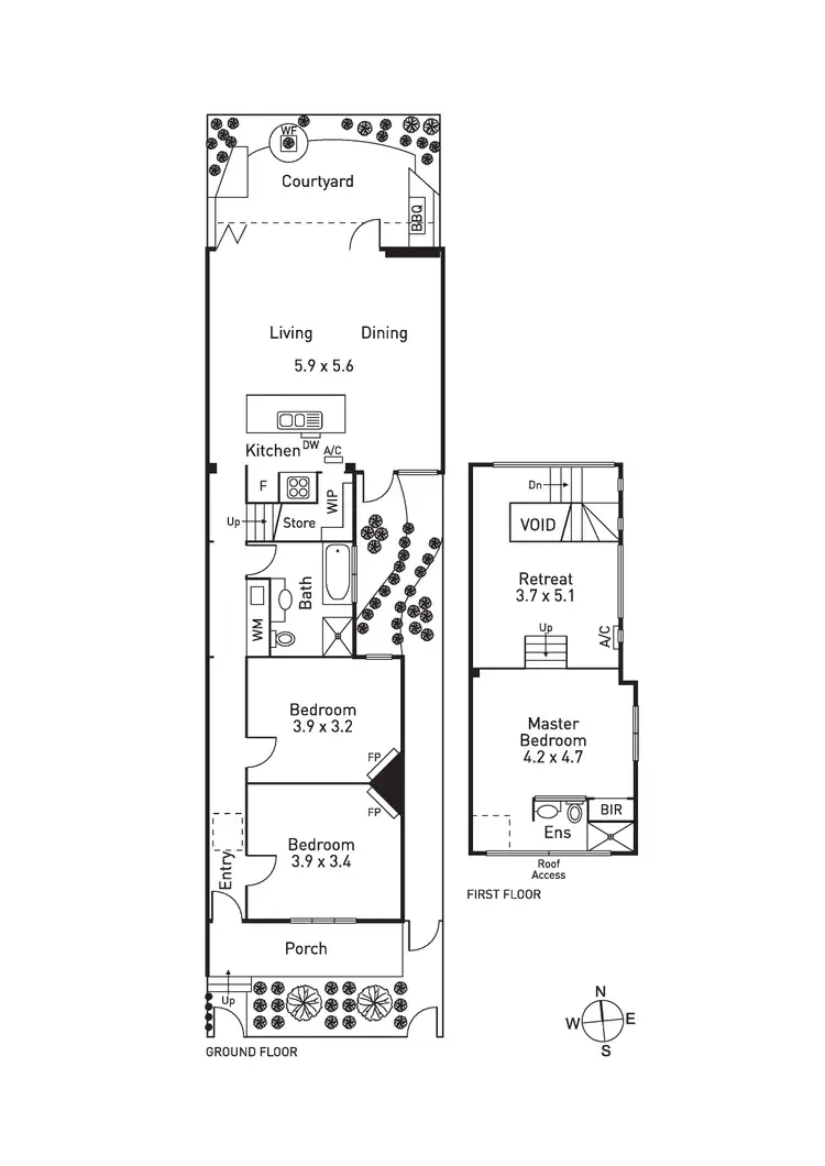Floorplan of Homely house listing, 7 Lang Street, South Yarra VIC 3141