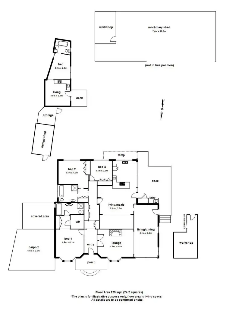Floorplan of Homely house listing, 436 Maroondah Highway, Healesville VIC 3777