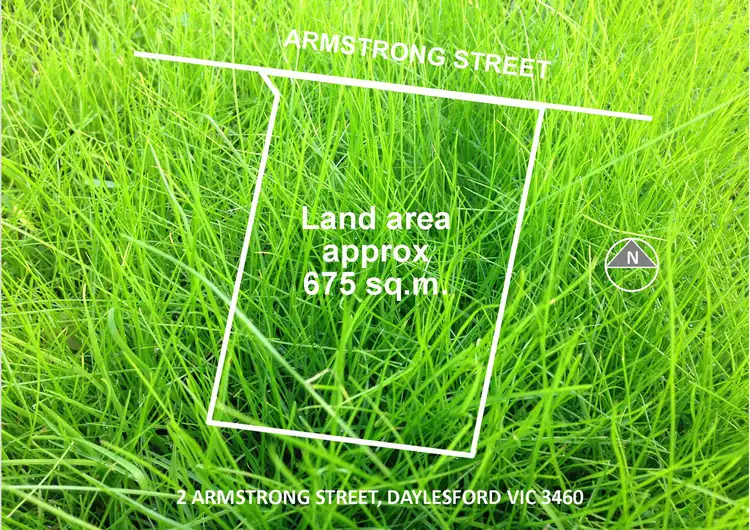 Floorplan of Homely land listing, 2 Armstrong Street, Daylesford VIC 3460
