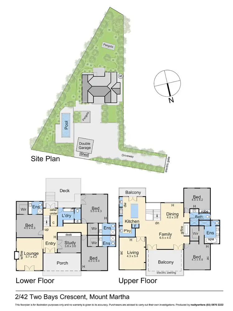 Floorplan of Homely house listing, 2/42 Two Bays Crescent, Mount Martha VIC 3934