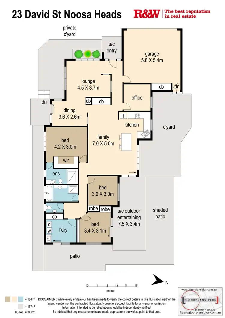 Floorplan of Homely house listing, 23 David Street, Noosa Heads QLD 4567