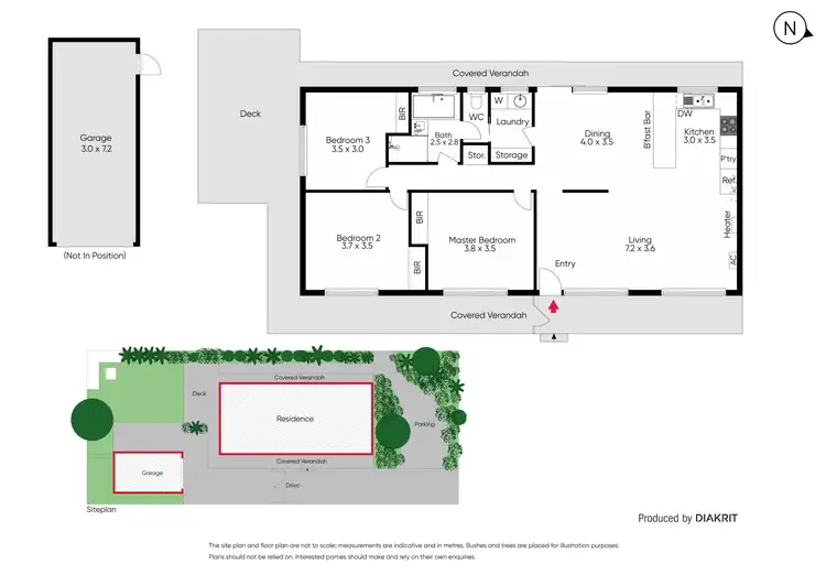 Floorplan of Homely house listing, 97 Palmerston Avenue, Dromana VIC 3936