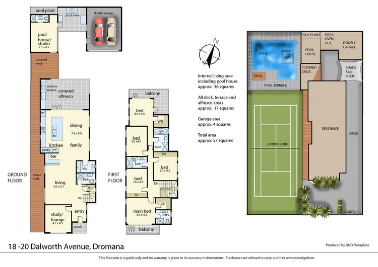 Floorplan of Homely house listing, 18 - 20 Dalworth Avenue, Dromana VIC 3936