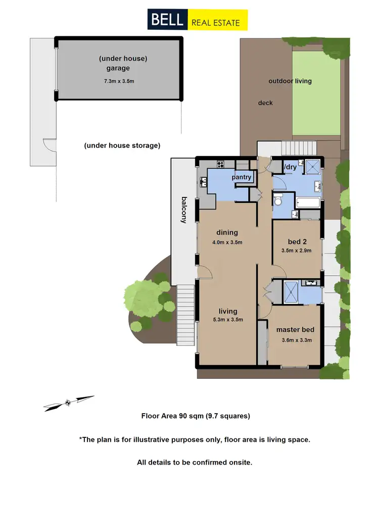 Floorplan of Homely unit listing, 2/62 Rankin Road, Boronia VIC 3155