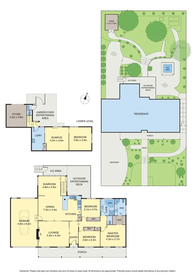 Floorplan of Homely house listing, 49 Leane Drive, Eltham VIC 3095