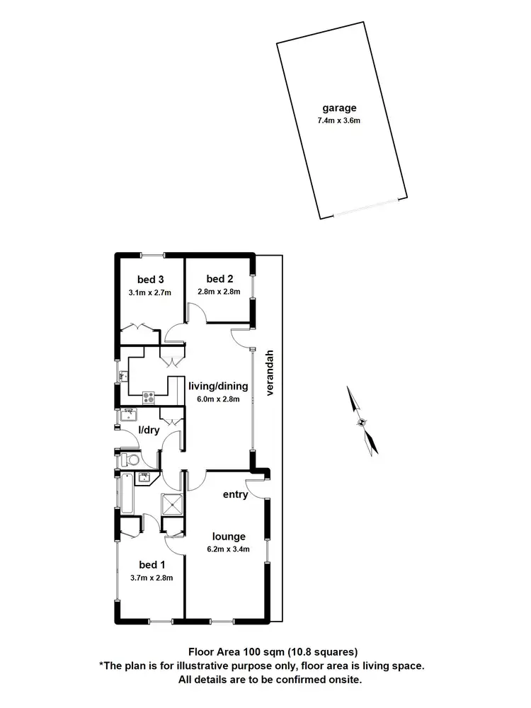 Floorplan of Homely house listing, 6 Birds Road, Ferny Creek VIC 3786