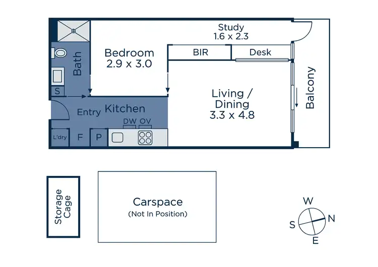 Floorplan of Homely apartment listing, 204/188 Whitehorse Road, Balwyn VIC 3103