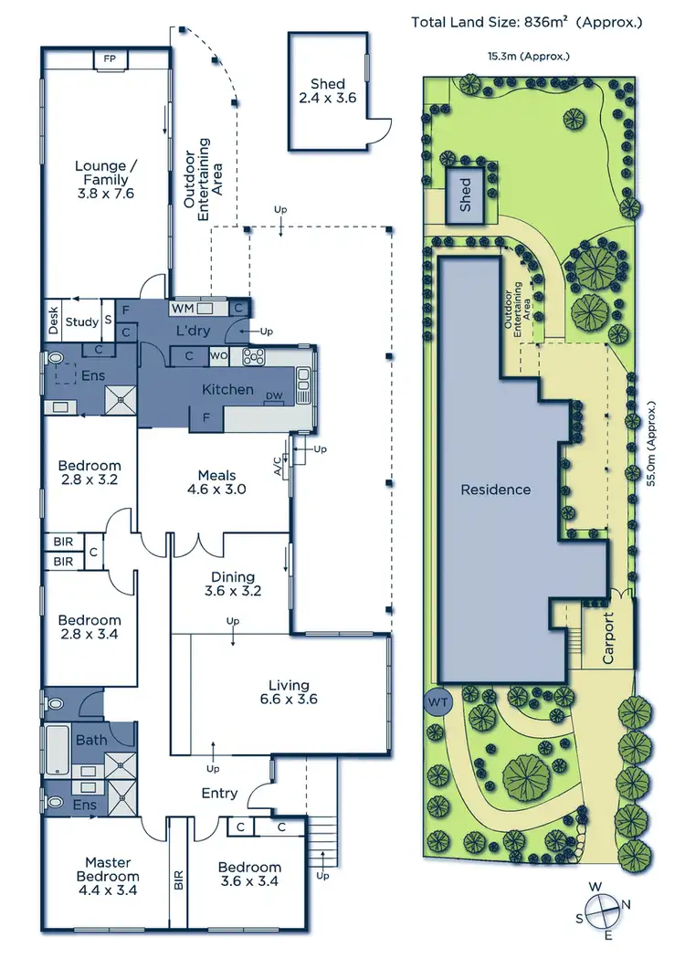 Floorplan of Homely house listing, 6A Drummond Street, Blackburn South VIC 3130