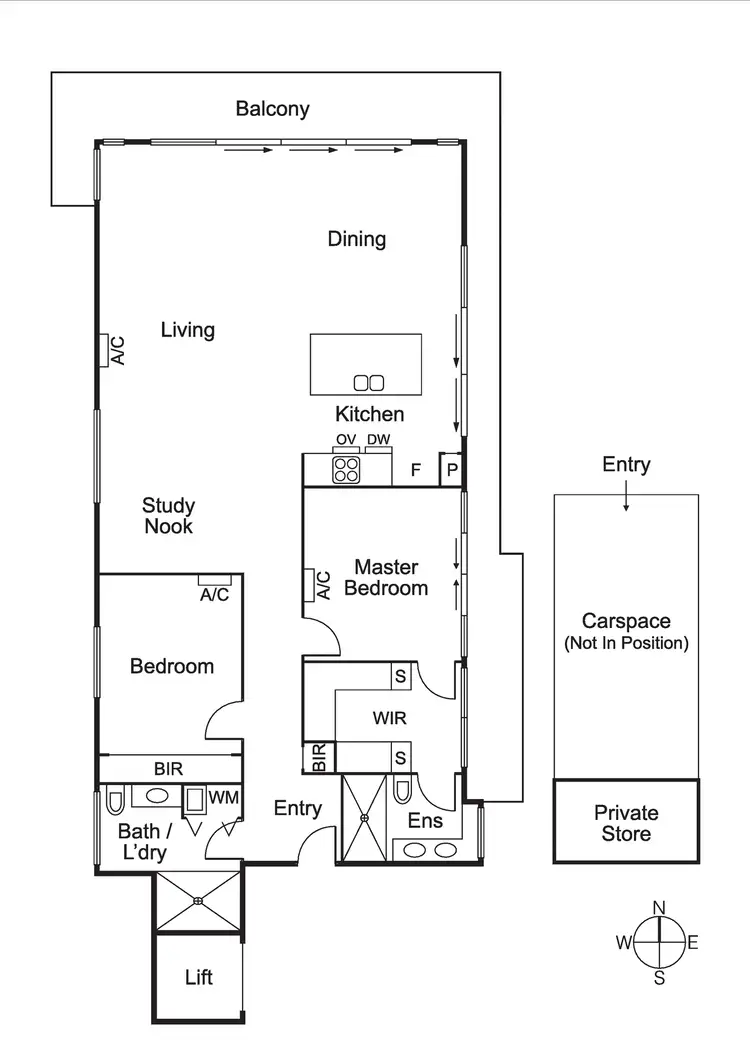 Floorplan of Homely apartment listing, 9/892 Glen Huntly Road, Caulfield South VIC 3162