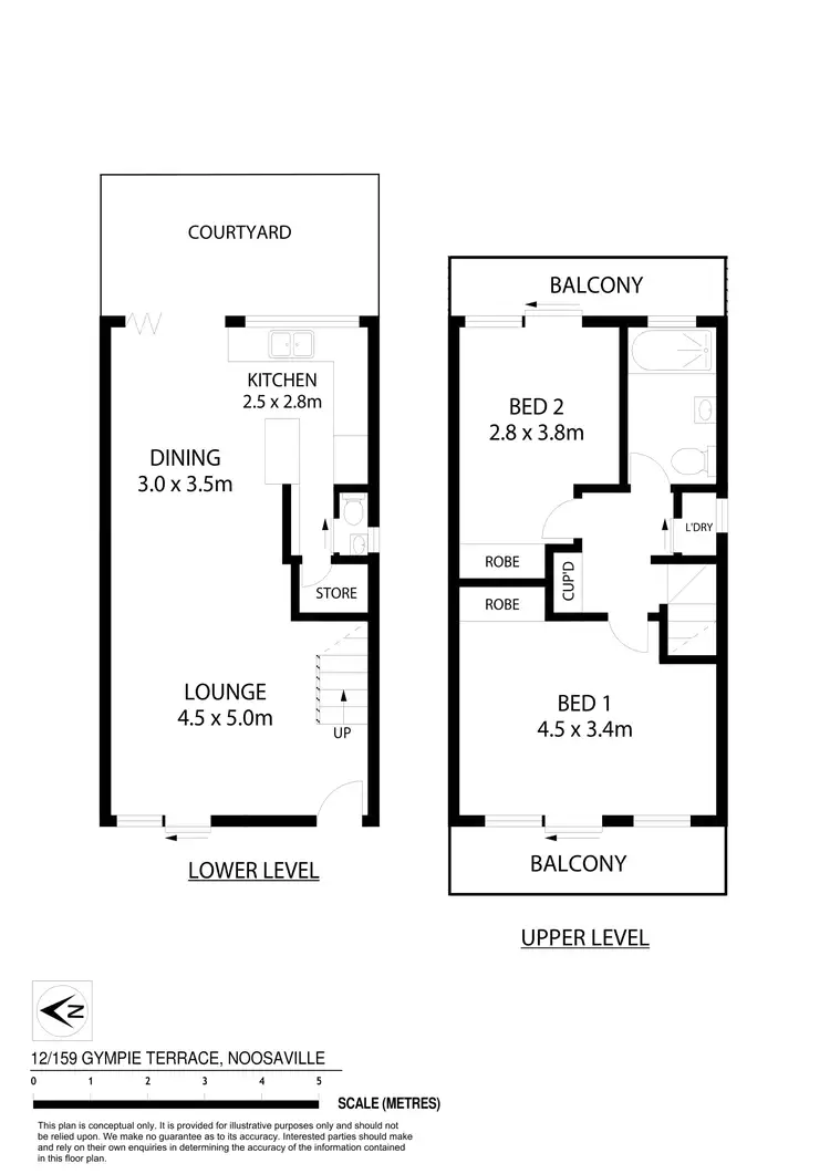 Floorplan of Homely unit listing, 12/159 Gympie Terrace, Noosaville QLD 4566