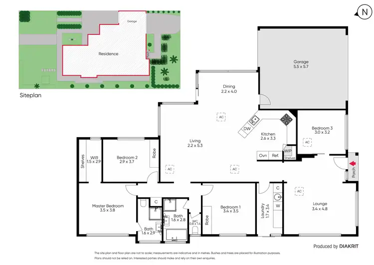 Floorplan of Homely house listing, 8 Glenview Street, Roxburgh Park VIC 3064