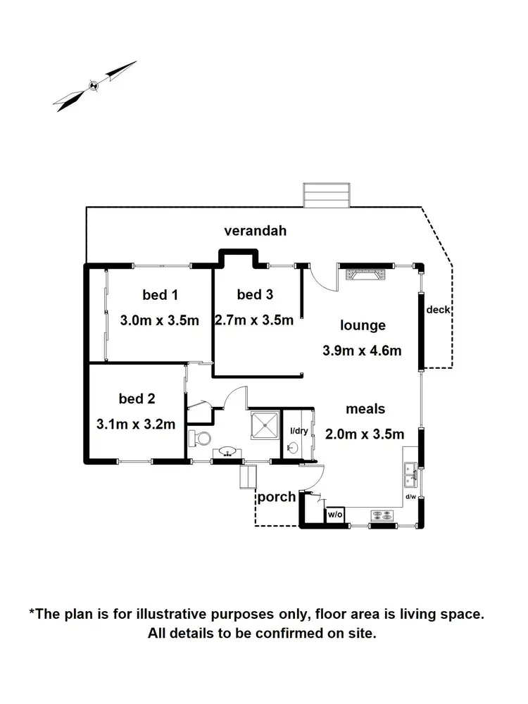 Floorplan of Homely house listing, 440 Woods Point Road, East Warburton VIC 3799