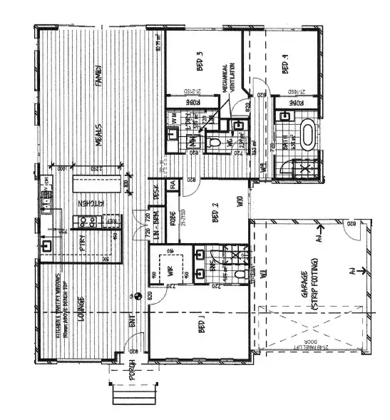 Floorplan of Homely house listing, 21 Sunshine Grove, Rye VIC 3941