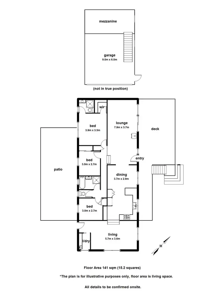 Floorplan of Homely house listing, 19 Vista Road, Belgrave Heights VIC 3160
