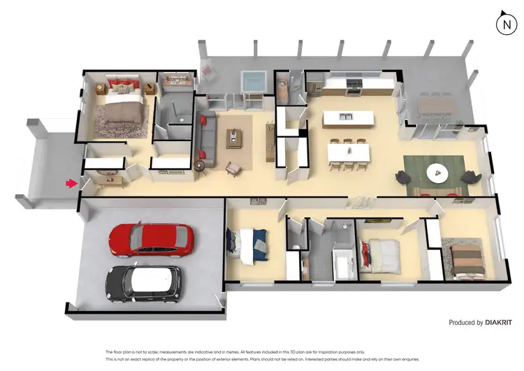 Floorplan of Homely house listing, 2 Vitae Court, Doreen VIC 3754