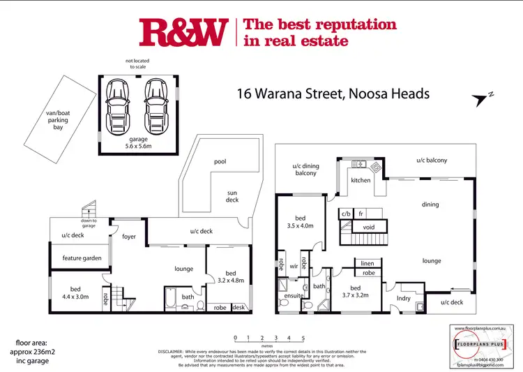 Floorplan of Homely house listing, 16 Warana Street, Noosa Heads QLD 4567