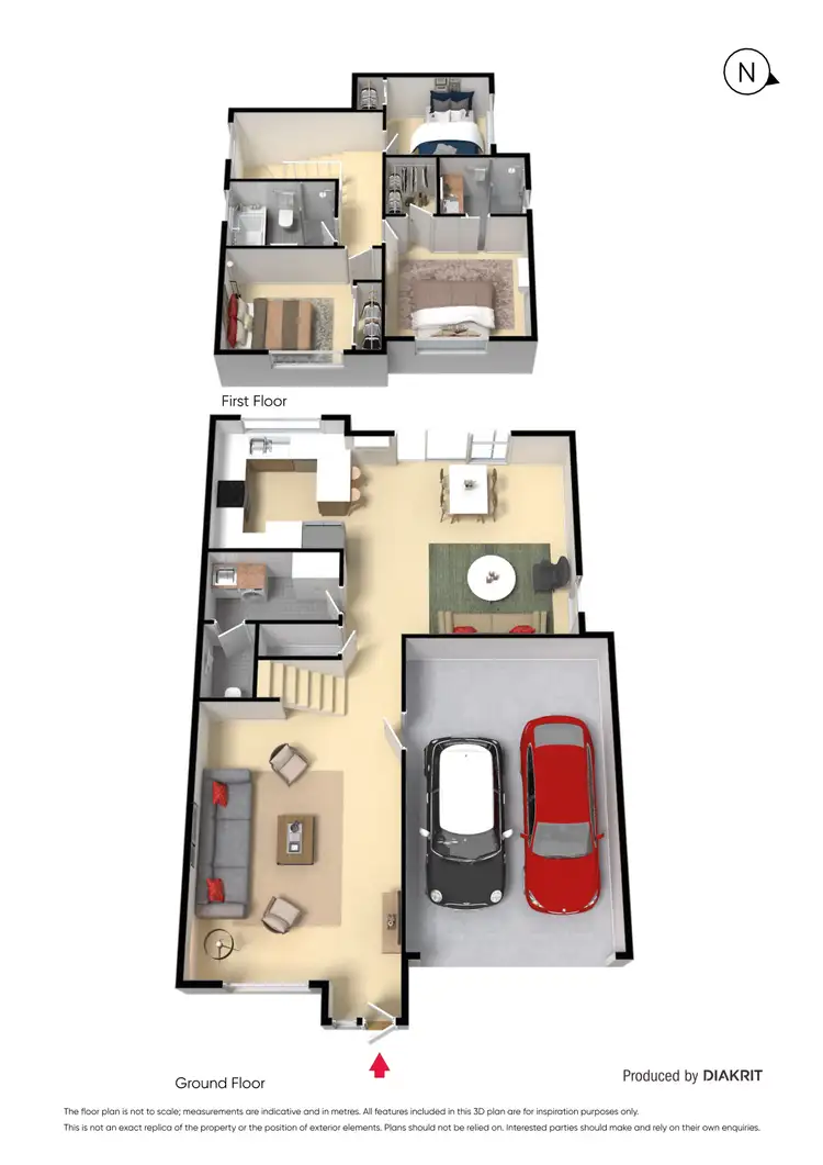 Floorplan of Homely house listing, 24 Botany Drive, Carrum Downs VIC 3201