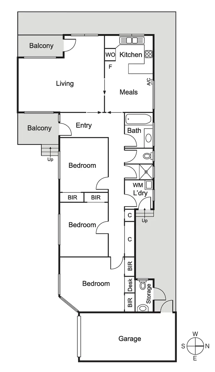 Floorplan of Homely villa listing, 4/21 Anderson Street, Caulfield VIC 3162